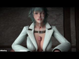 lady - tittyfuck; paizuri; big tits; big boobs; big breasts; 3d sex porno hentai; (by @alicecry) [devil may cry]
